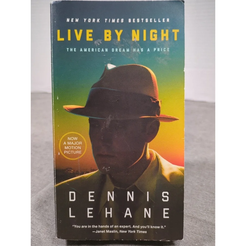 Live By Night Dennis Lehane Joe Coughlin‎ Series Book 2 Wm Morrow Mass Market PB